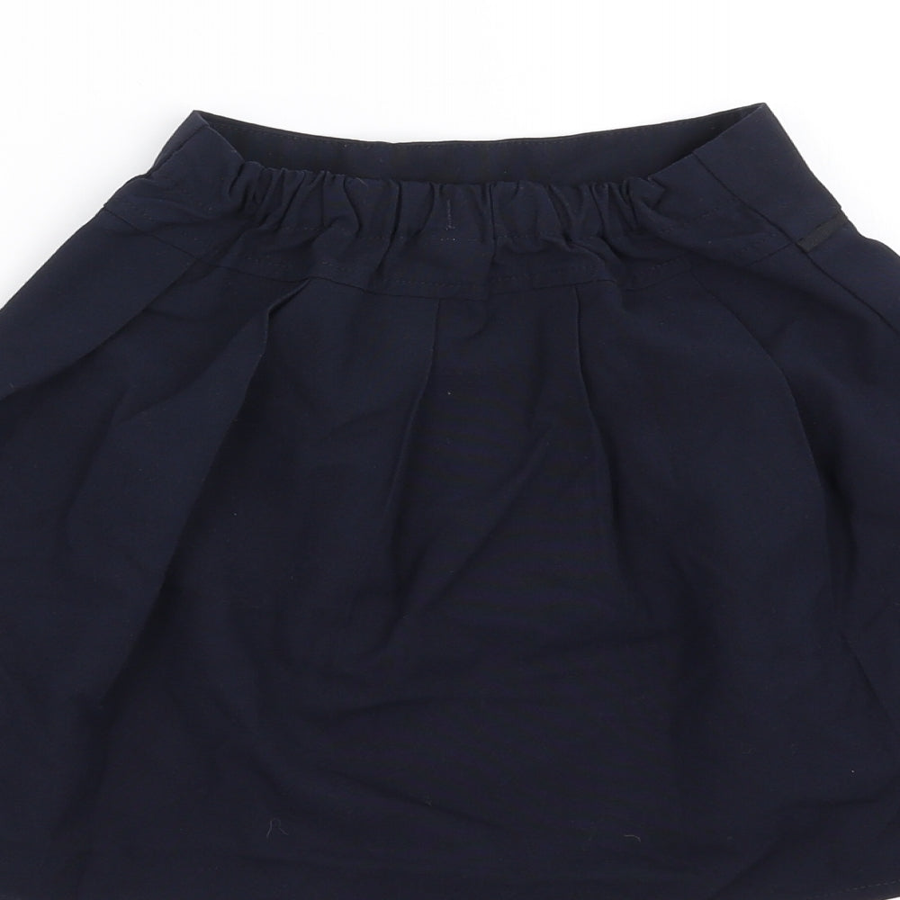 Sainsburys  Girls Blue   A-Line Skirt Size 7 Years - school