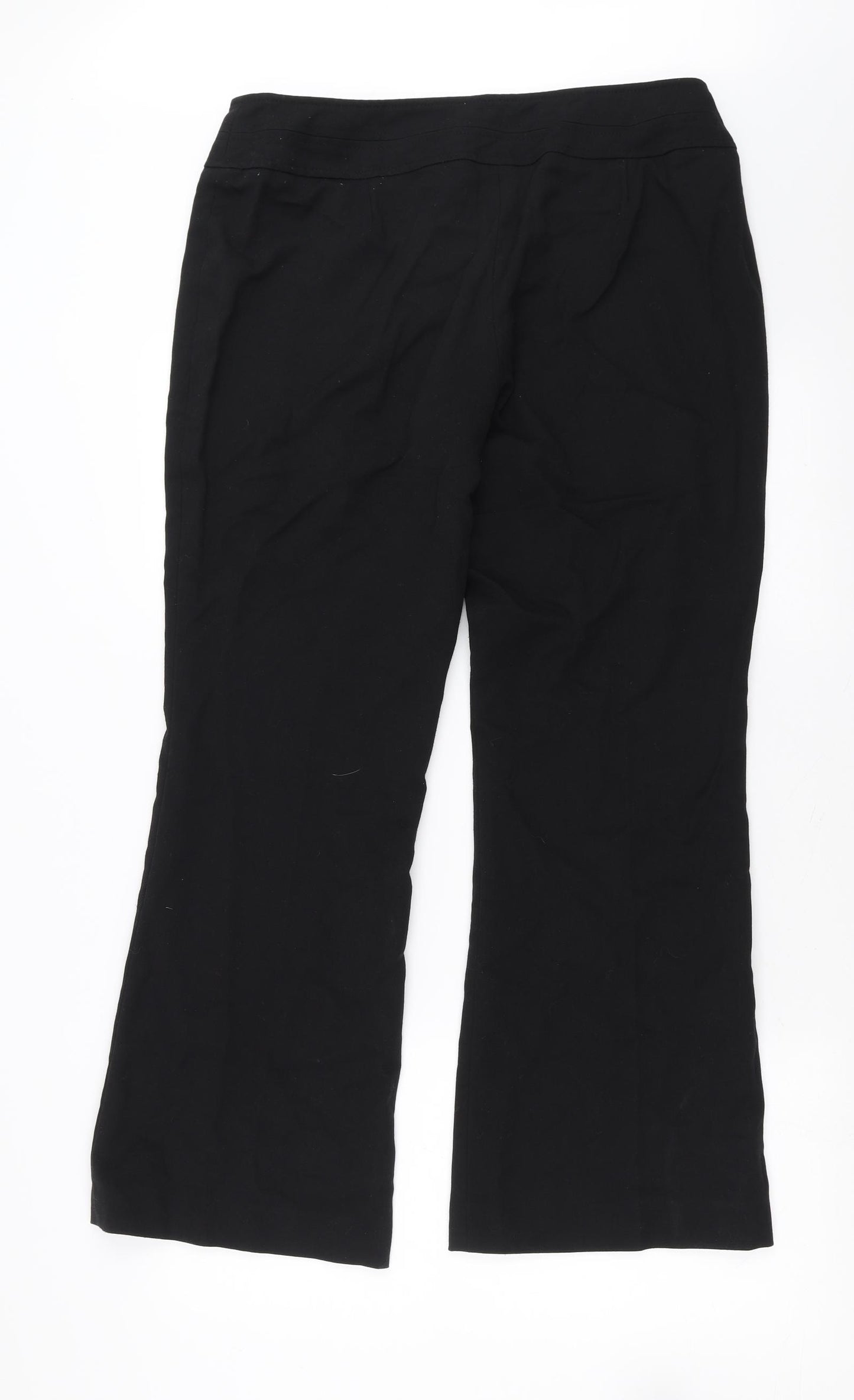 Wallis Womens Black   Trousers  Size 12 L29 in