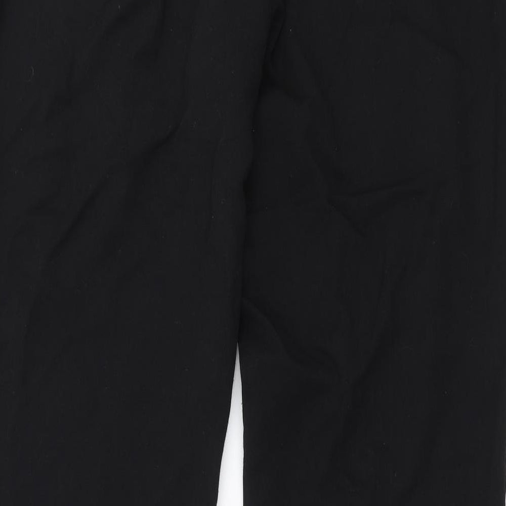 Wallis Womens Black   Trousers  Size 12 L29 in