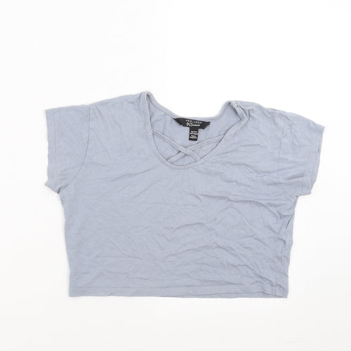 New Look Girls Blue   Cropped T-Shirt Size 10-11 Years