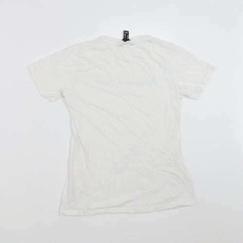 New Look Girls White   Basic T-Shirt Size 6 Years  - thank you, next