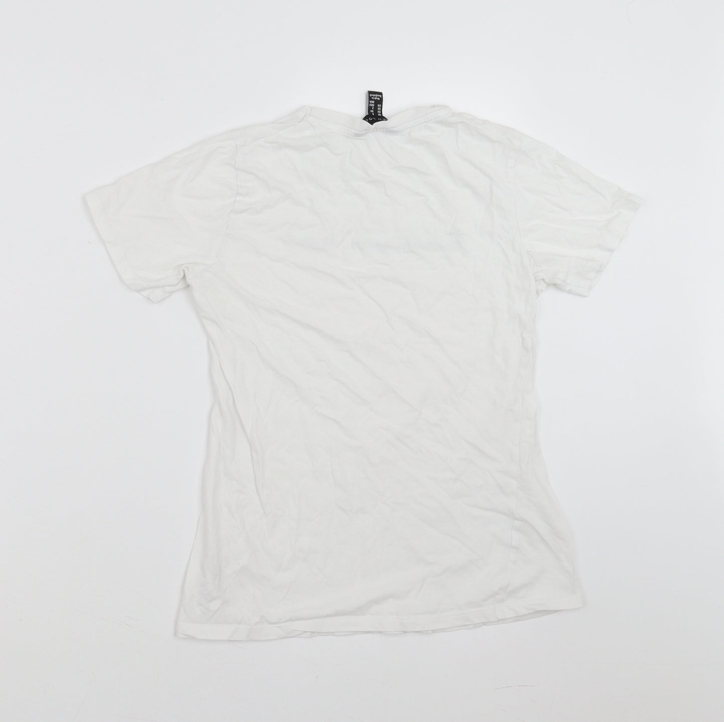 New Look Girls White   Basic T-Shirt Size 6 Years  - thank you, next