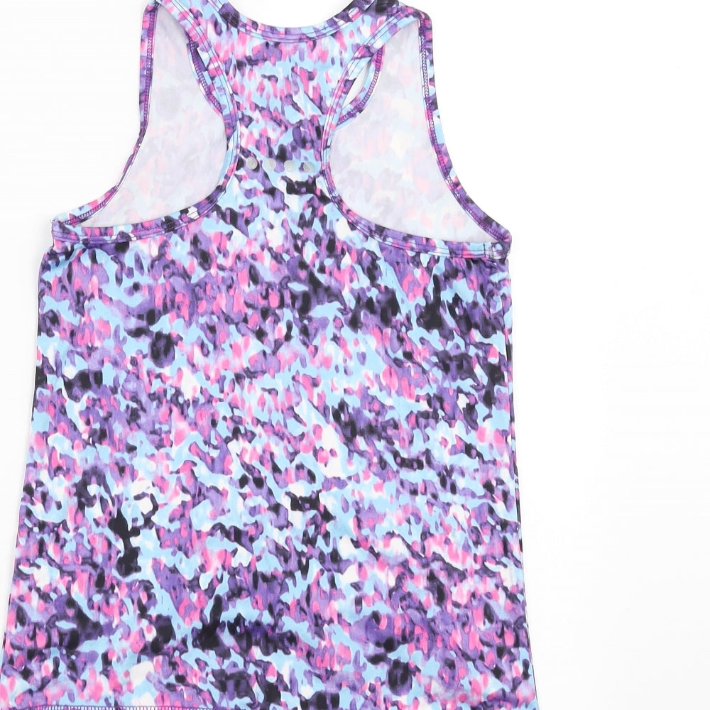 souluxe Girls Purple   Basic T-Shirt Size 8-9 Years  - active wear