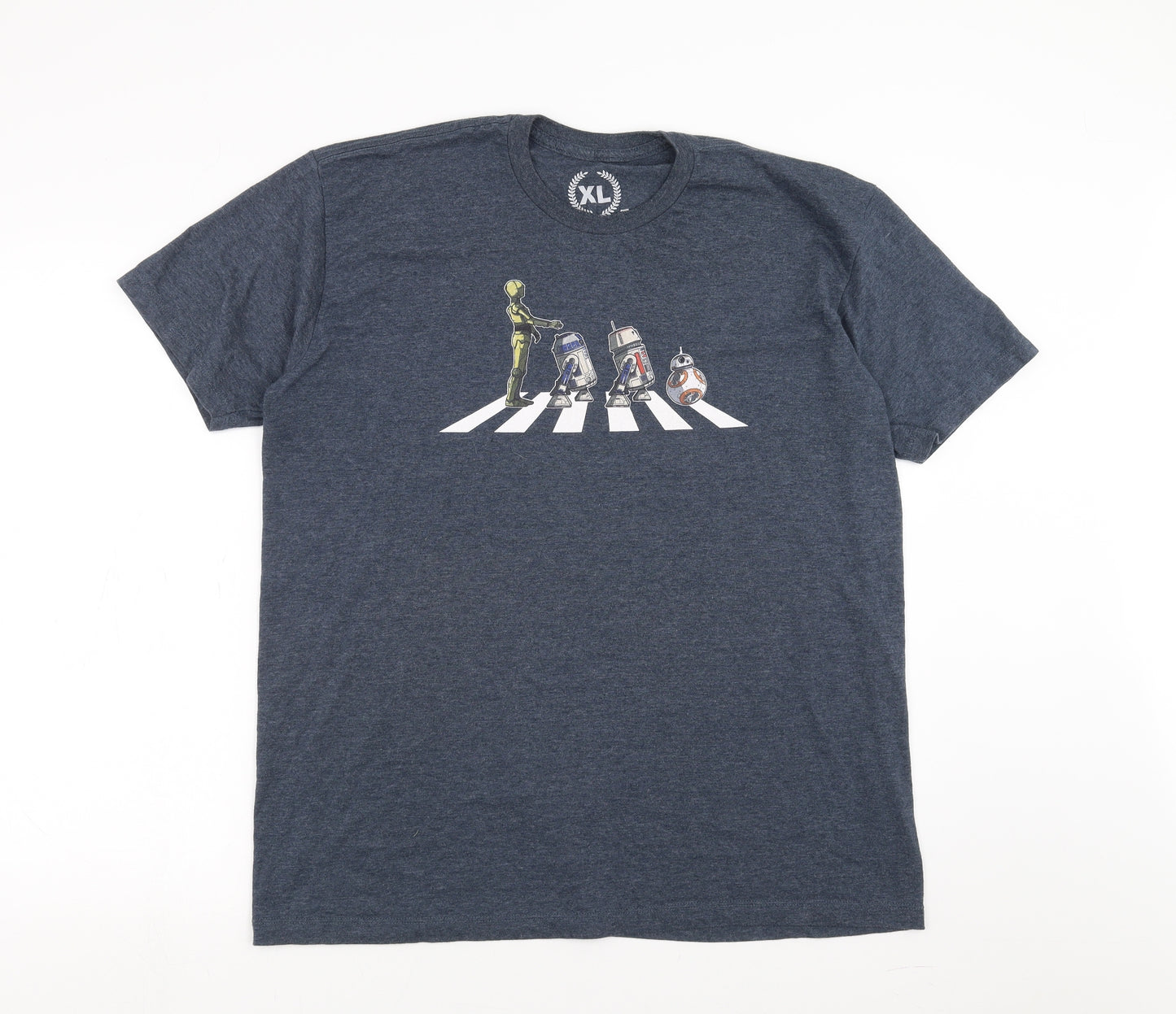Teepublic Mens Blue    T-Shirt Size XL