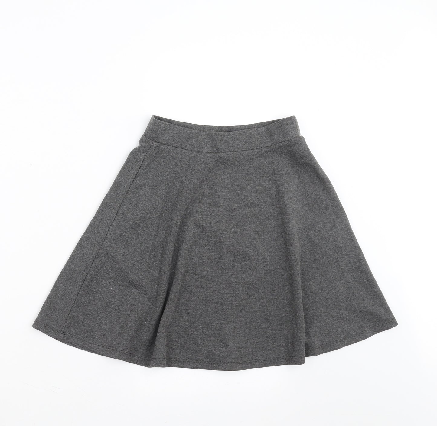 Nutmeg Girls Grey   Skater Skirt Size 9-10 Years