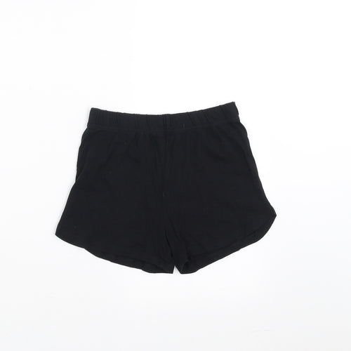 George Girls Black   Hot Pants Shorts Size 8-9 Years