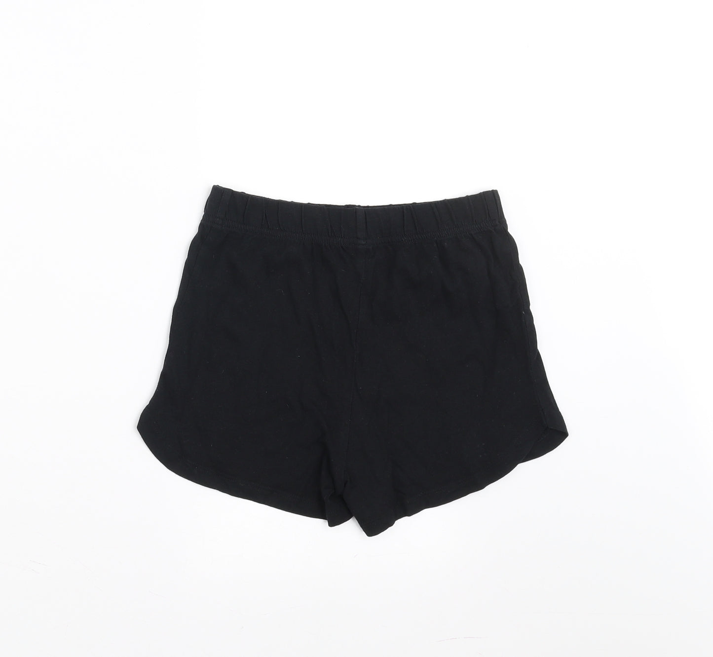 George Girls Black   Hot Pants Shorts Size 8-9 Years