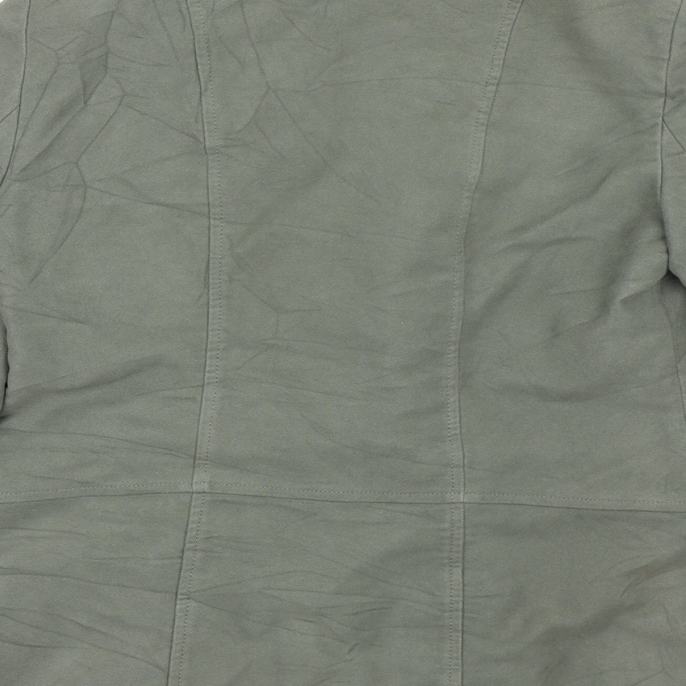 m&s Womens Green   Jacket Coat Size 12