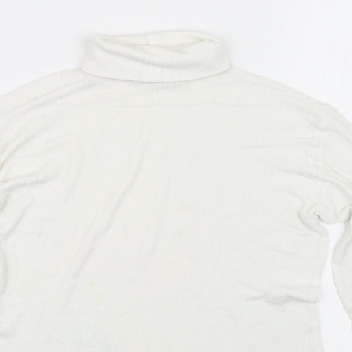 Papaya Womens White   Wrap T-Shirt Size 12