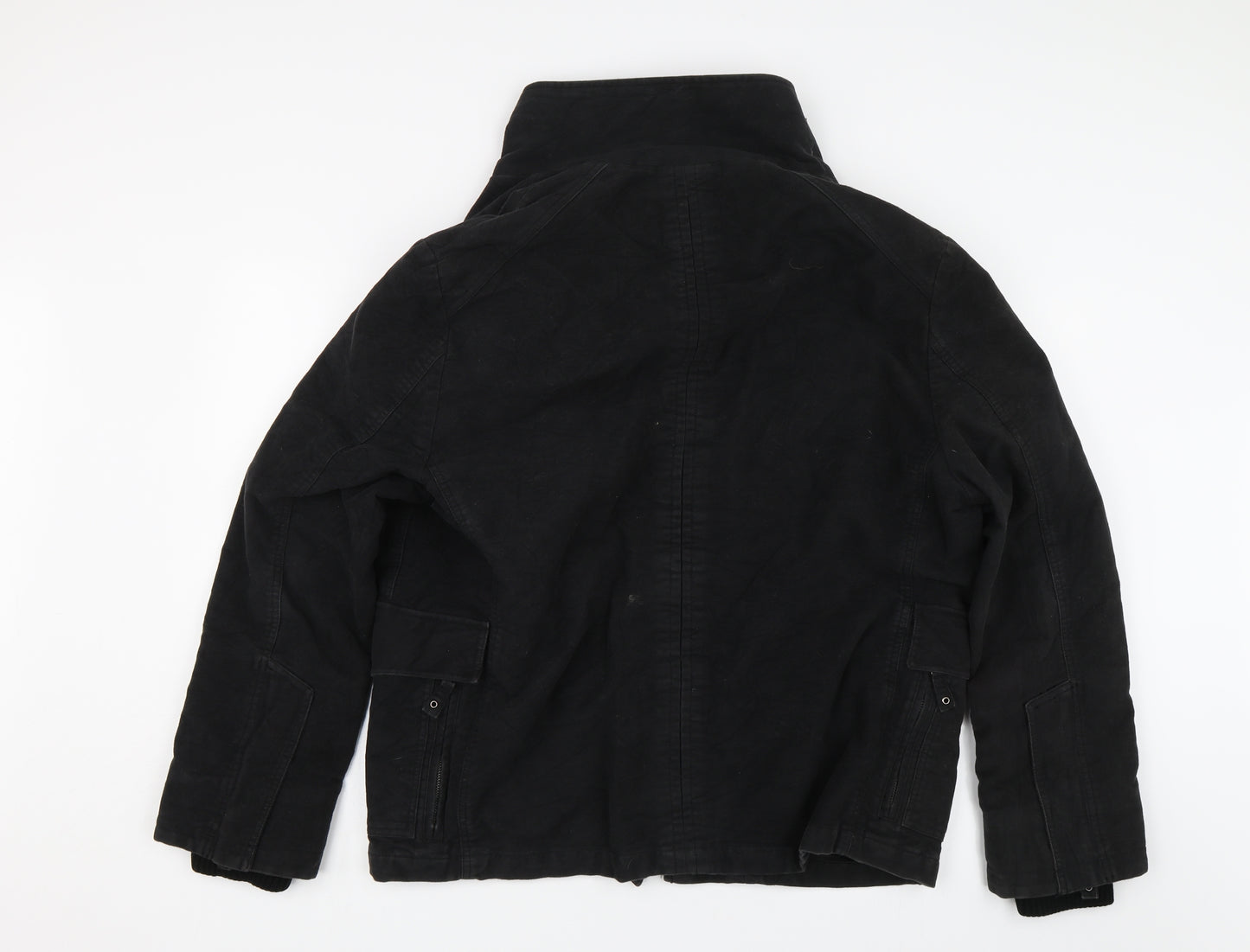 Zara Mens Black   Jacket Coat Size XL