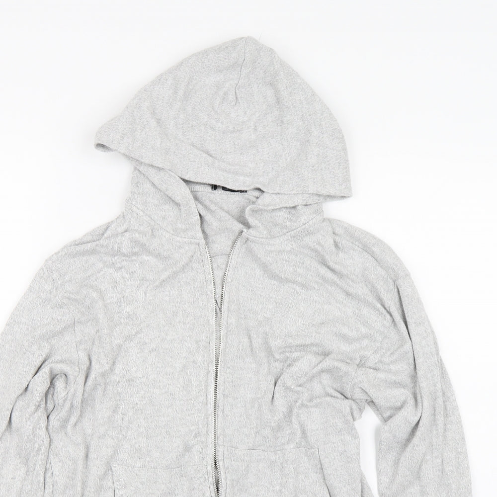 Brandy Melville Womens Grey   Cardigan Jumper One Size