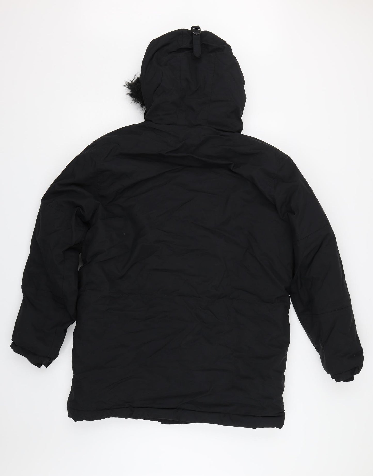 Cedar Wood State Mens Black   Puffer Jacket Coat Size L