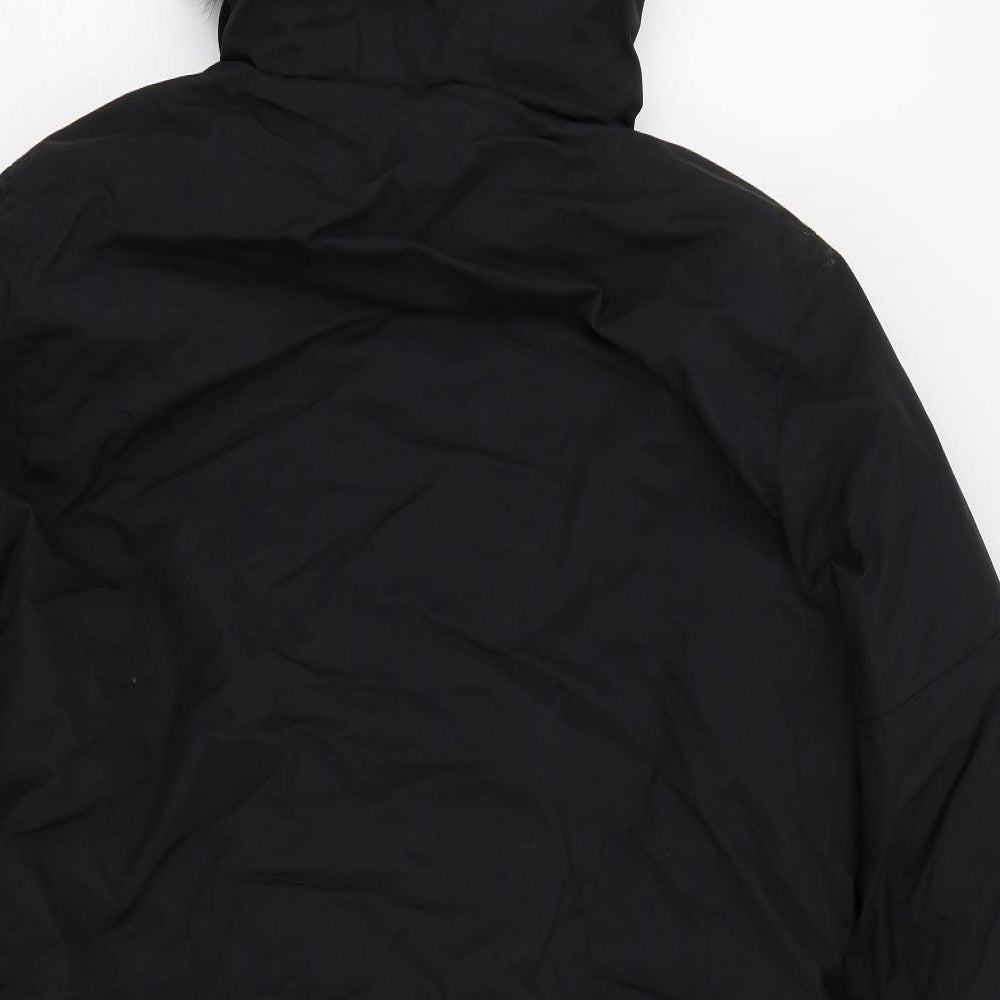 Cedar Wood State Mens Black   Puffer Jacket Coat Size L