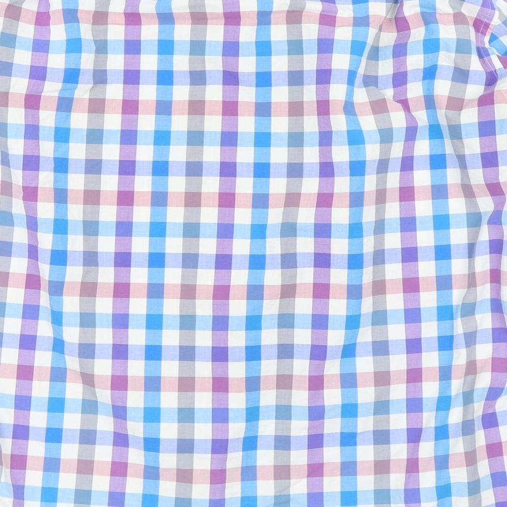 Seidensticker Mens Multicoloured Check   Button-Up Size M