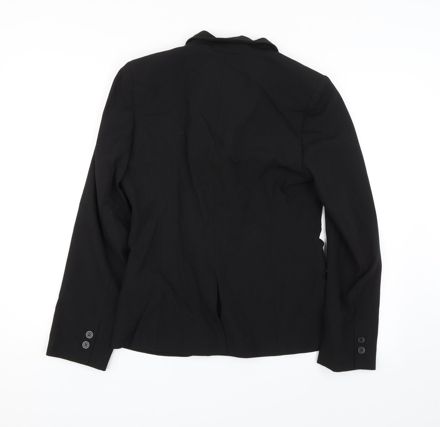 Oasis Womens Black   Jacket Suit Jacket Size 12