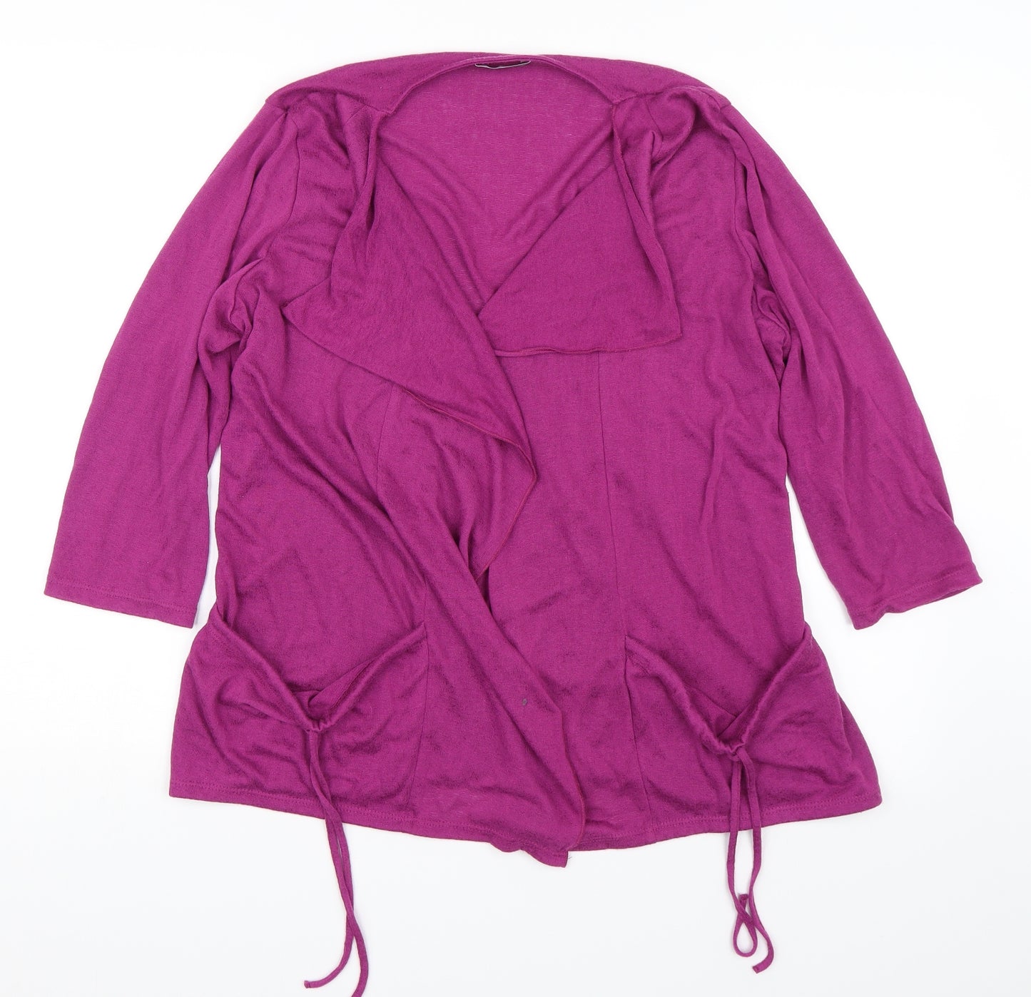 Per Una Womens Purple   Cardigan Jumper Size 20