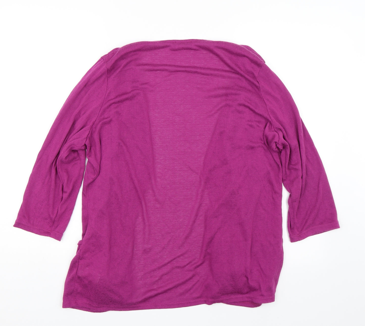 Per Una Womens Purple   Cardigan Jumper Size 20
