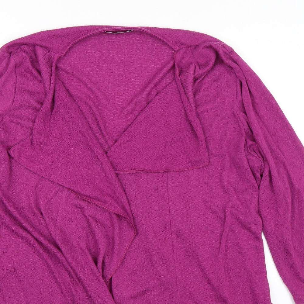 Per Una Womens Purple   Cardigan Jumper Size 20