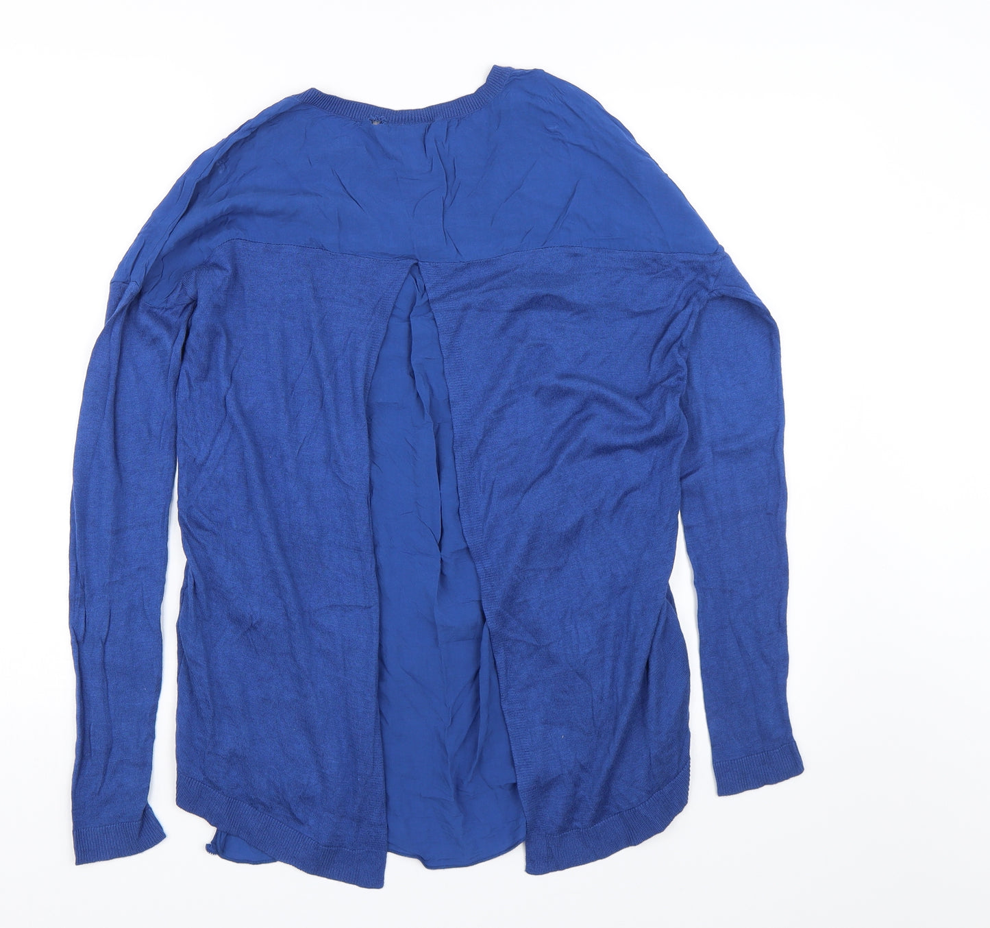 Warehouse Womens Blue   Basic T-Shirt Size 12