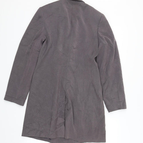 NEXT Womens Grey Herringbone  Jacket Suit Jacket Size 12
