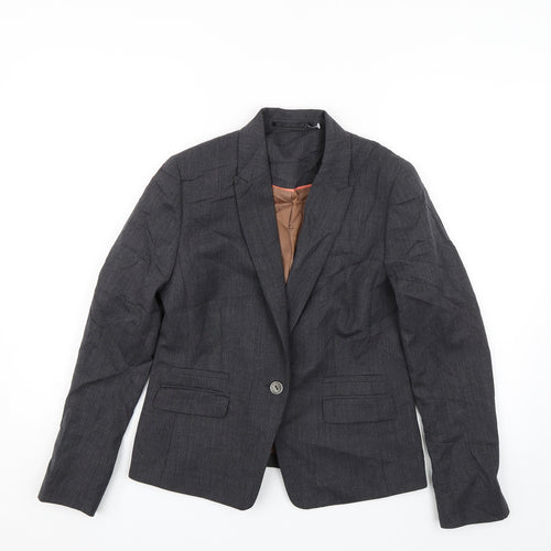 Brook Taverner Womens Green   Jacket Suit Jacket Size 10  - Formal