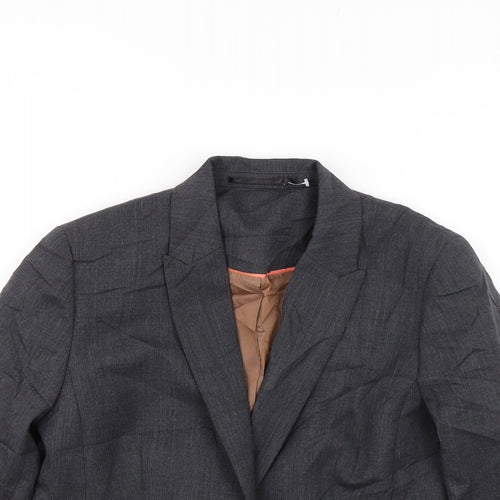 Brook Taverner Womens Green   Jacket Suit Jacket Size 10  - Formal