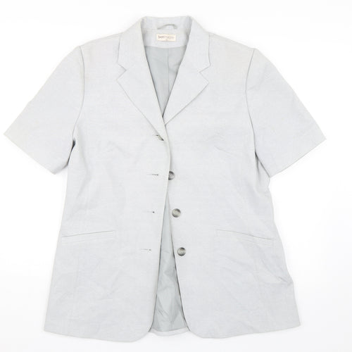 BONMARCHE Womens Grey   Jacket Suit Jacket Size 14
