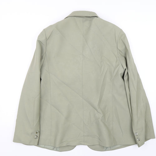 StMichael Womens Green   Jacket Suit Jacket Size 16