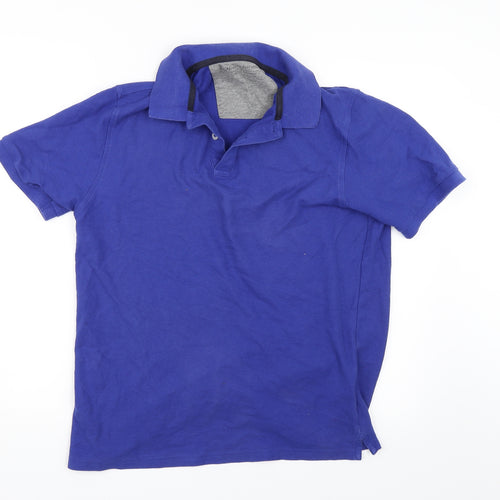 modern essentials Mens Blue    Polo Size M
