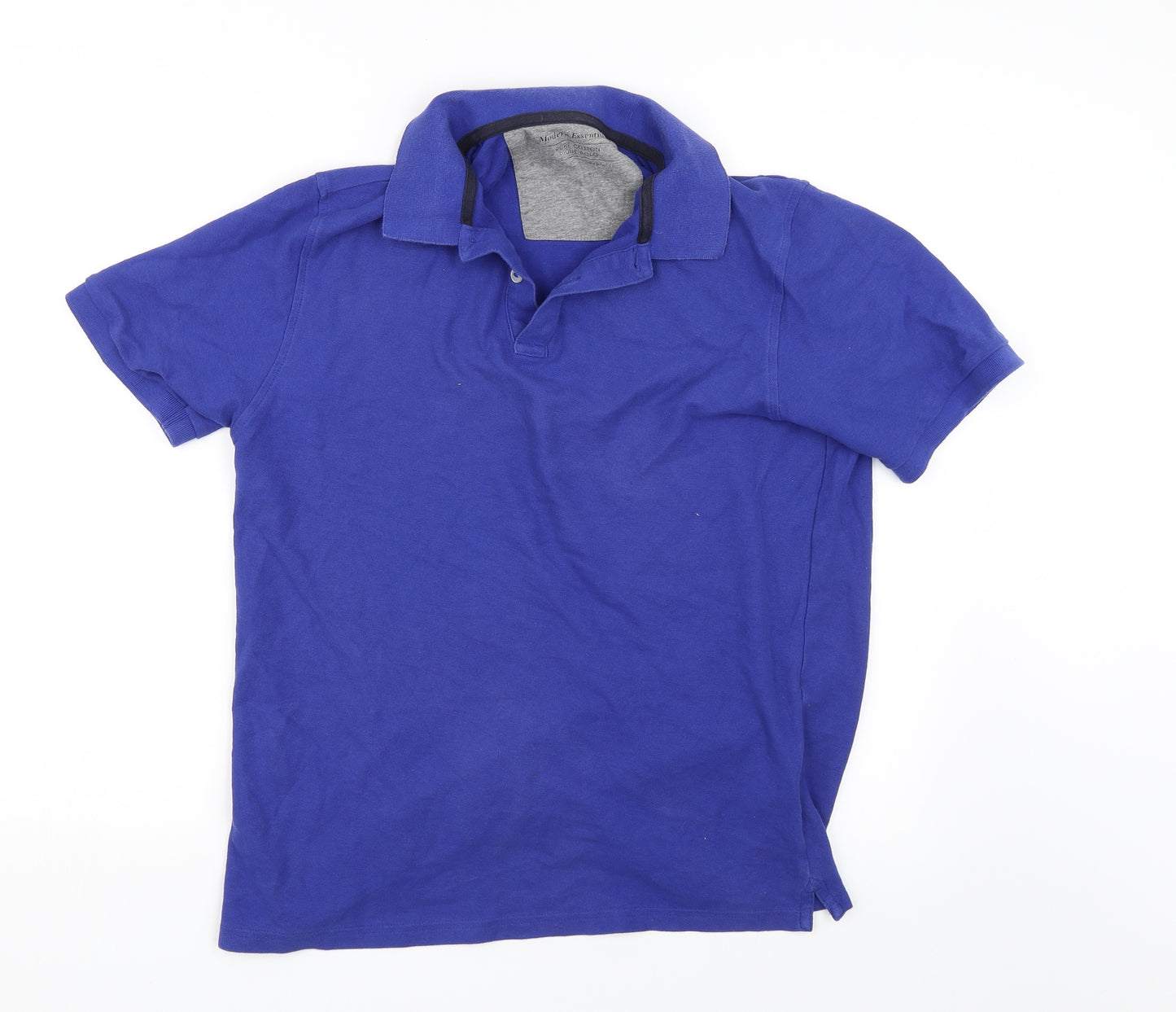 modern essentials Mens Blue    Polo Size M