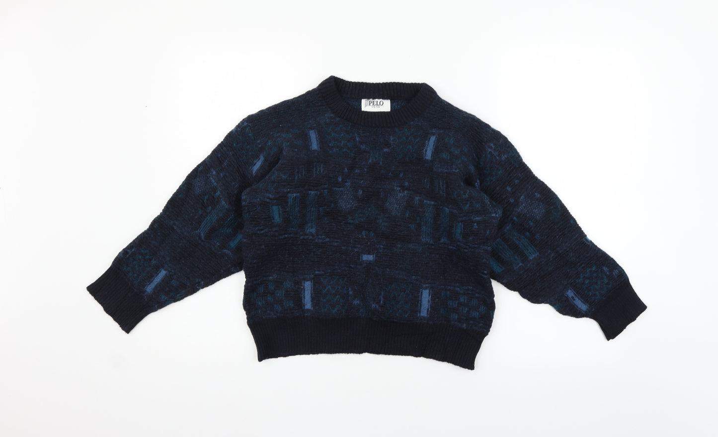 pelo Mens Blue   Pullover Jumper Size XS