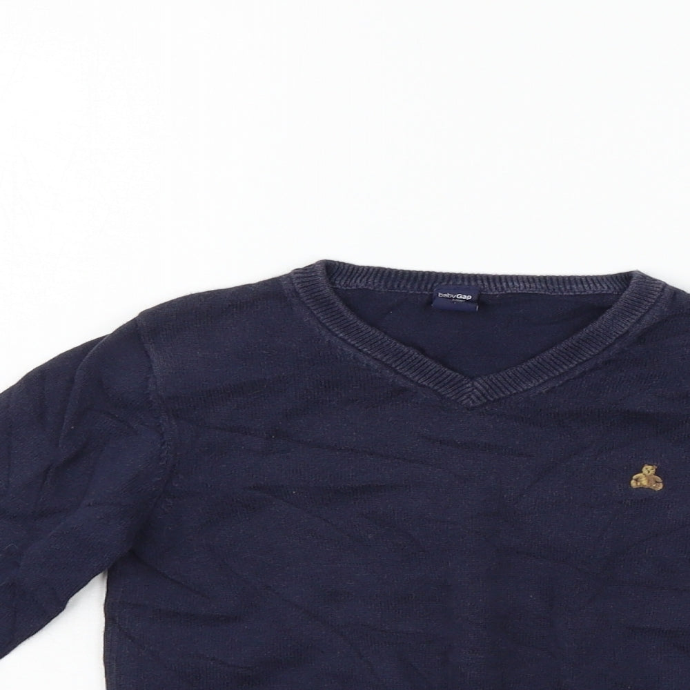 Gap Boys Blue   Pullover Jumper Size 6 Years