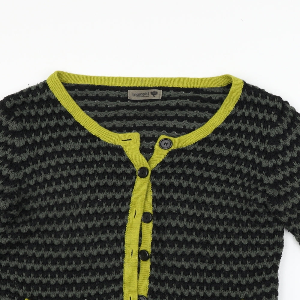 Numph Womens Green   Cardigan Jumper Size XL
