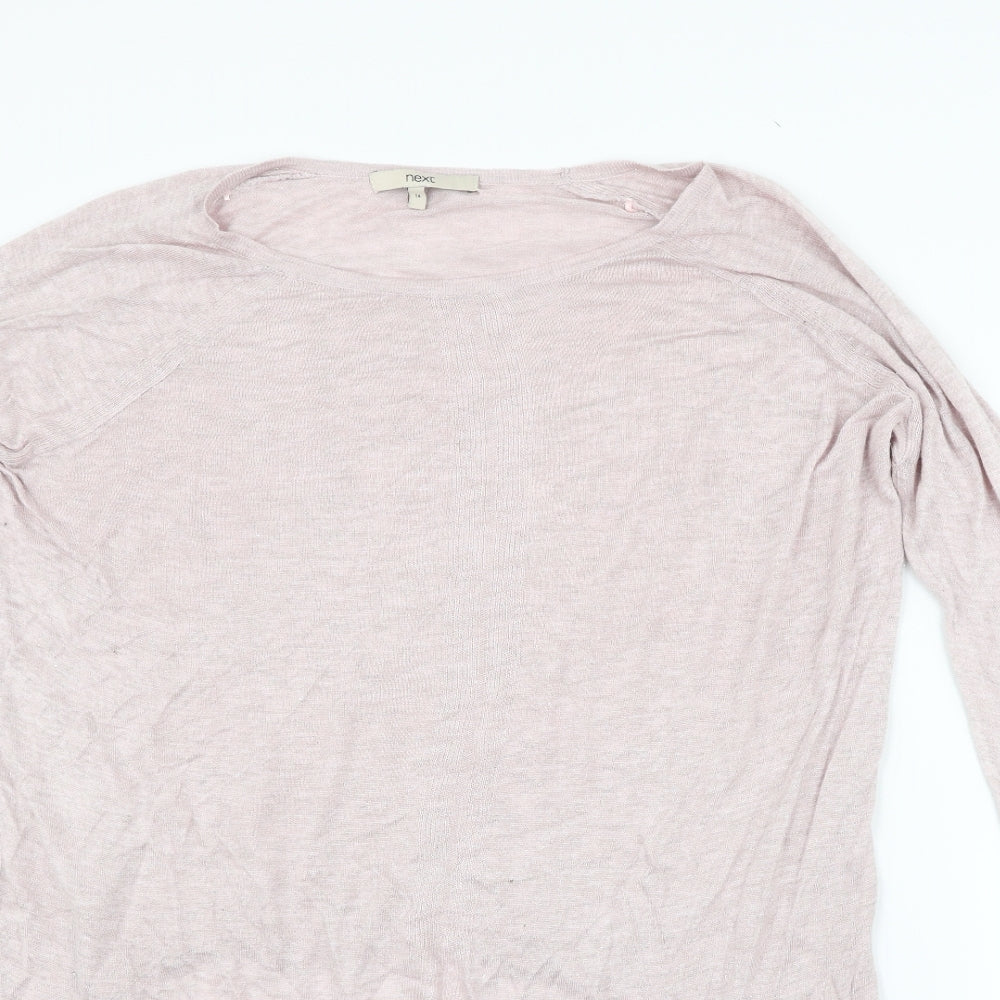 NEXT Womens Pink   Pullover Jumper Size 14