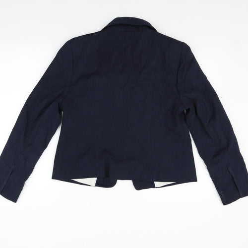 Marks and Spencer Womens Blue   Jacket Blazer Size 14