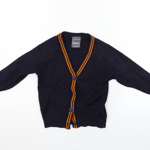 Rowlinson  Boys Blue   Cardigan Jumper Size 24 Months