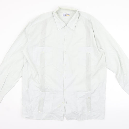 lupland Mens Grey    Button-Up Size L  - 44in washable