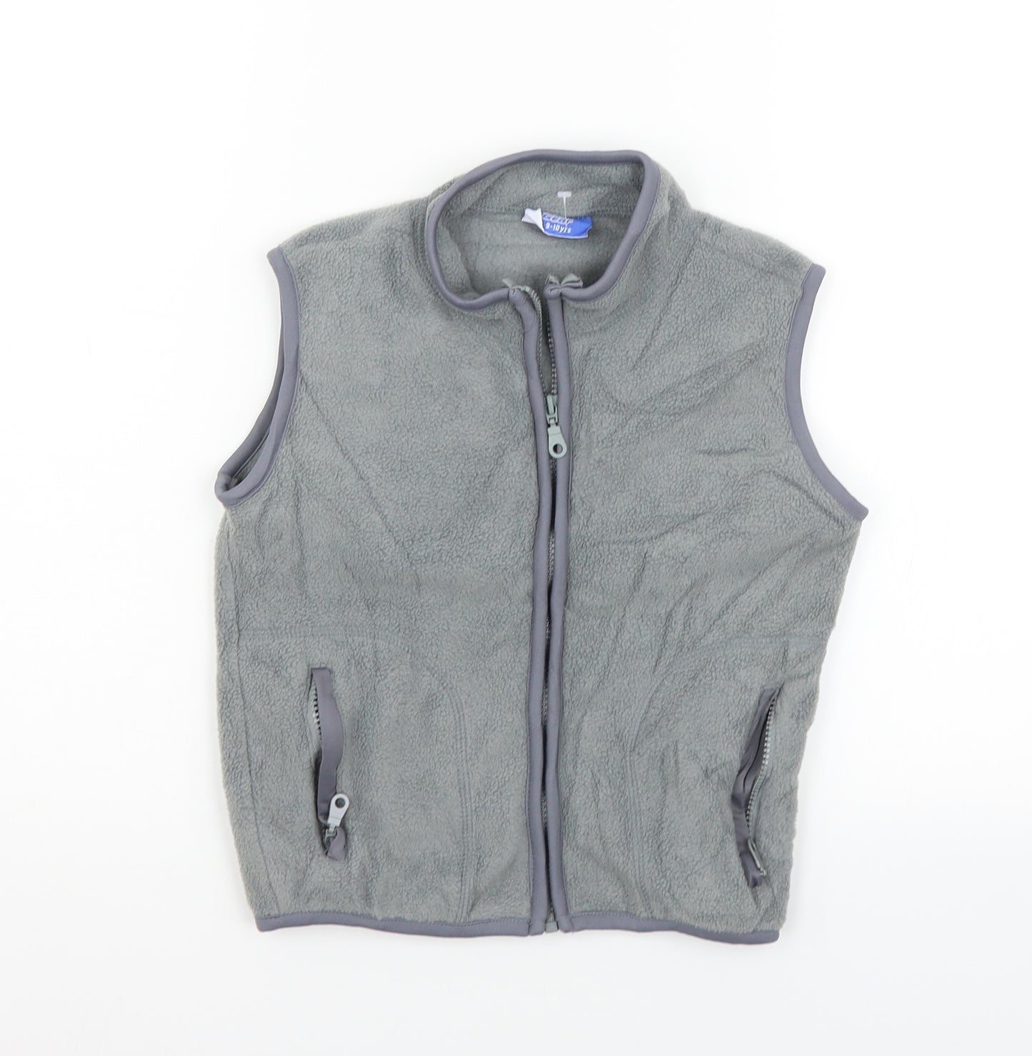 street gear Boys Grey   Gilet Coat Size 9-10 Years