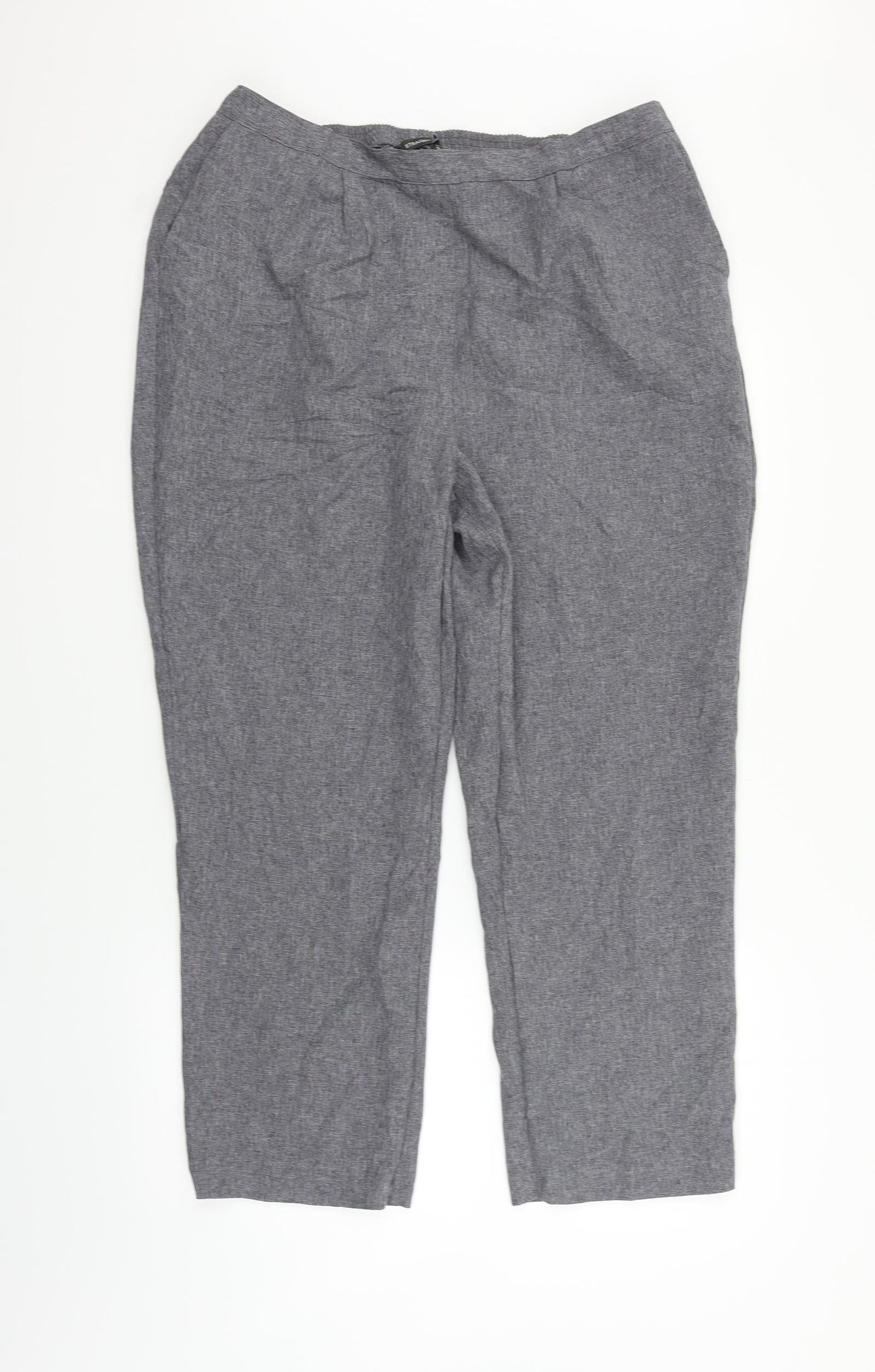 Bonmarché Womens Grey   Trousers  Size 18 L26 in