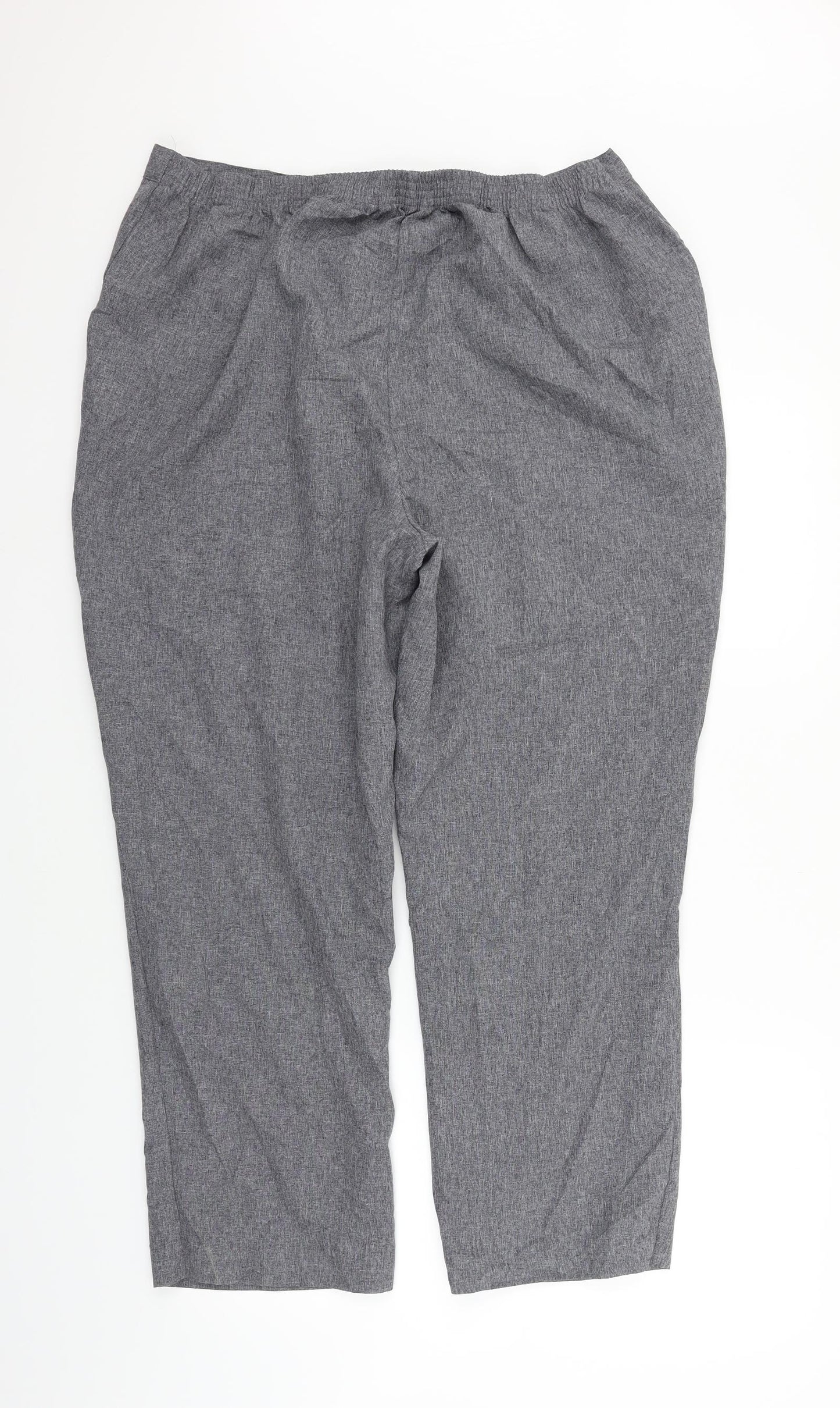 Bonmarché Womens Grey   Trousers  Size 18 L26 in