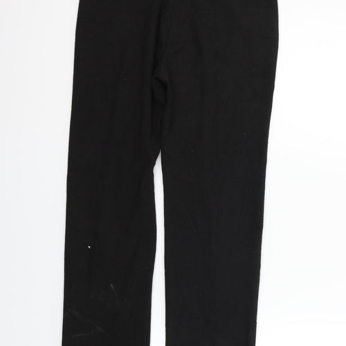 Marks and Spencer Womens Black   Trousers  Size 8 L26 in