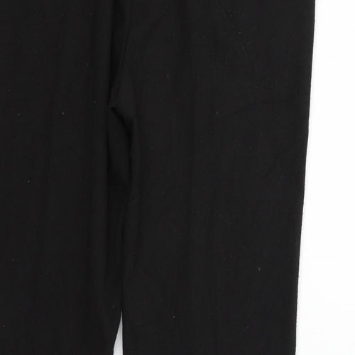 Marks and Spencer Womens Black   Trousers  Size 8 L26 in
