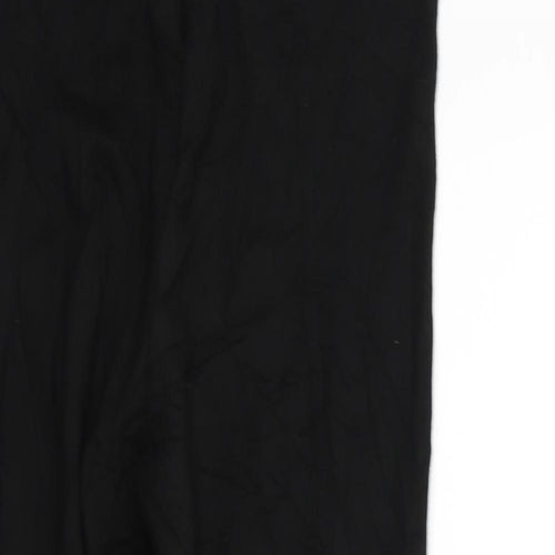 H&M Womens Black   Trousers  Size M L25 in