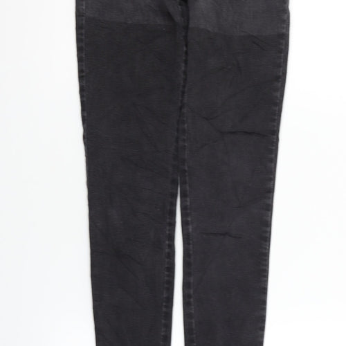 Marks and Spencer Womens Black   Straight Jeans Size 8 L27 in