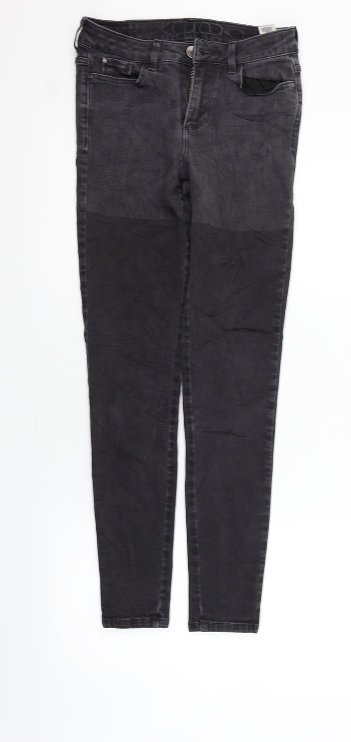 Marks and Spencer Womens Black   Straight Jeans Size 8 L27 in