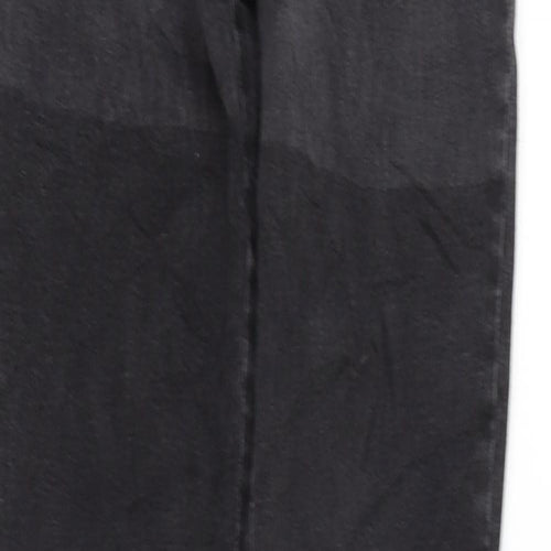 Marks and Spencer Womens Black   Straight Jeans Size 8 L27 in
