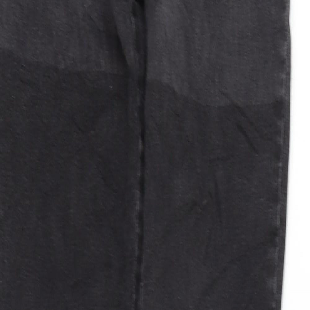 Marks and Spencer Womens Black   Straight Jeans Size 8 L27 in