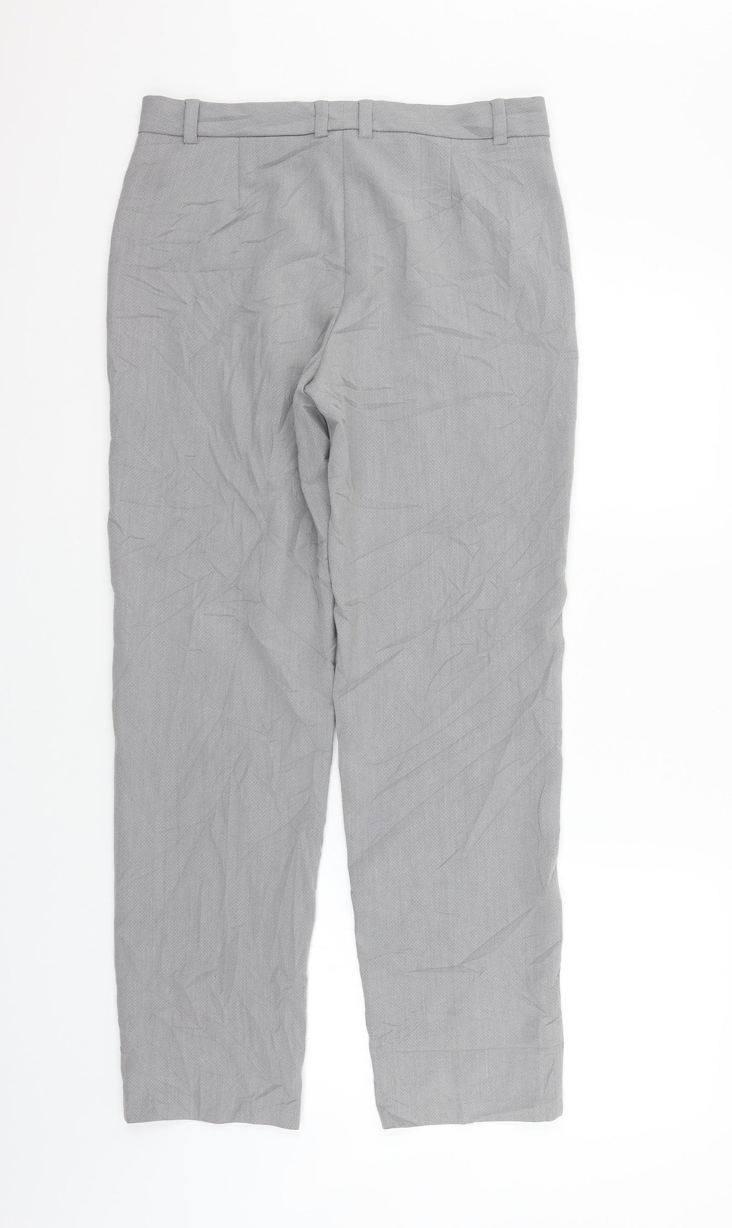 Marks and Spencer Womens Grey   Trousers  Size 10 L31 in