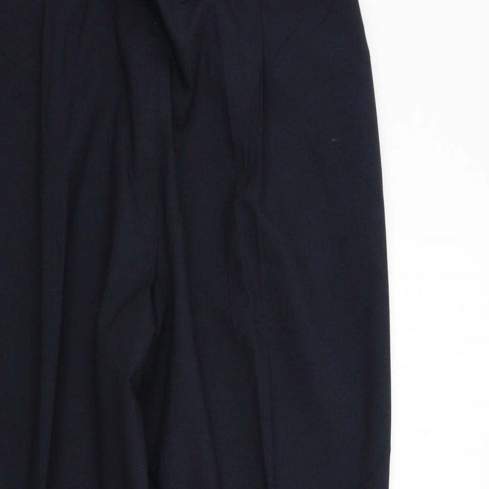 Marks and Spencer Womens Blue   Trousers  Size 22 L28 in