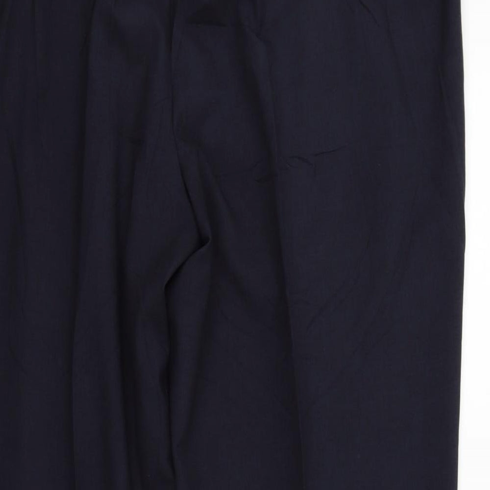 Marks and Spencer Womens Blue   Trousers  Size 22 L28 in